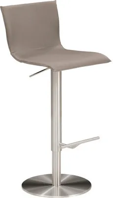 Produktbild von Barstuhl Mayer Sitzmöbel 1226 39,5 x 43 x 81 cm Stahl chrom matt/taupe