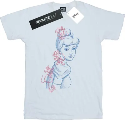 Produktbild von Disney - T-Shirt für Damen BI42906 (4XL) (Weiß)