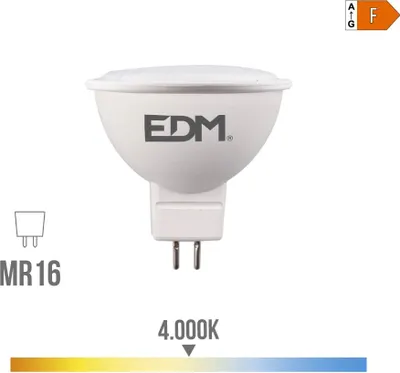 Produktbild von LED-Dichroische Ampulle Mr16 8 W 780 Lm 4000 K Tageslicht 120° ø5 x 5 cm