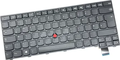 Produktbild von DEUTSCHE - Schwarz Tastatur Keyboard kompatibel für Lenovo ThinkPad T470s 20HF0000GE
