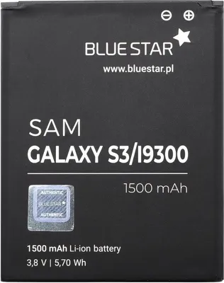 Produktbild von Bluestar Akku Ersatz kompatibel mit Samsung I9300 Galaxy S3 1500 mAh Austausch Batterie Accu EB-L1G6LLU, EB-L1G6LLUC