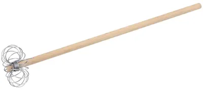 Produktbild von Drahtsprudler 30cm Edelstahl mit Holzstiel