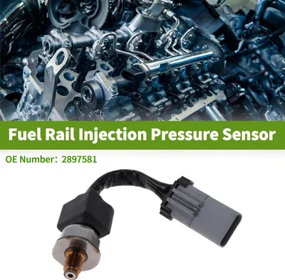 Produktbild von Nr 2897581 Kraftstoffeinspritzdrucksensor für Volvo VNL 2014 Mit Leitung Kraftstoffschienendrucksensor 1 Stk