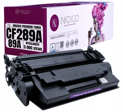 Produktbild von Inkdigo Toner CF289A ohne Chip für HP LaserJet Enterprise M507dn, M507dng, M507n, M507x – Schwarz, 5000 Seiten,