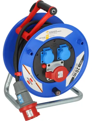 Image de Brennenstuhl Kabeltrommel CEE400V/16A 20m IP44 H07RN-F5G2.5