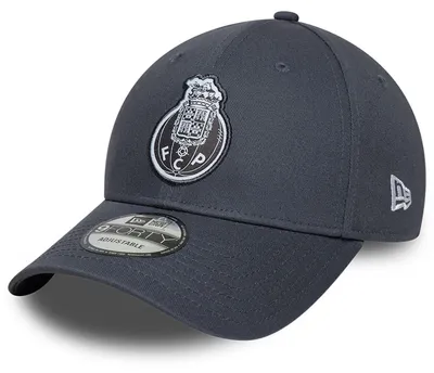 Image de Casquette New Era 9Forty à fermeture réglable - FC Porto, couleur anthracite