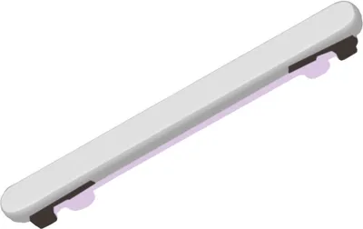 Produktbild von Samsung, Lautstärketaste für Samsung Galaxy Z Flip 6 Original, Weiß