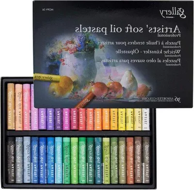 Produktbild von Weiches Ölpastell - Premium 36 Farben Künstler Galerie Weiches Ölpastell - MOPV36