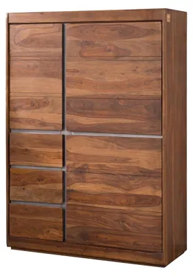 Immagine prodotto di MASSIVMOEBEL24 | SYDNEY #102 Credenza in legno di sheesham - laccato / noble unique 102x40x147