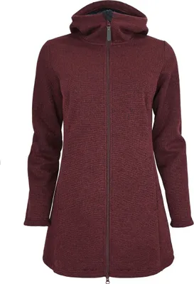 Produktbild von ELKLINE MORNING DEW Damen Winddichter Strick-Fleecemantel