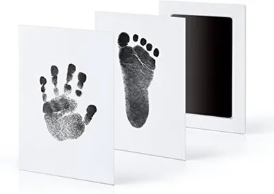 Produktbild von Jumada's - Baby Fuß- und Handabdruck - Stempelkissen - schwarz