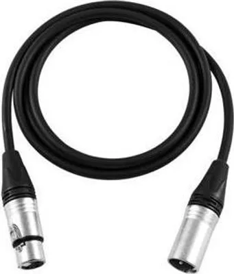 Produktbild von XLR3-XLR3 Audiokabel Verlängerung 1m für Mikrofone und Audio-Geräte