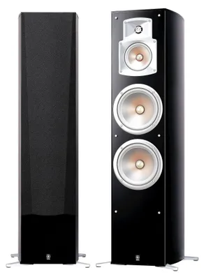 Produktbild von Yamaha NS-777, 3-Wege, 1.0 Kanäle, Kabelgebunden, 100 W, 30 - 35000 Hz, Schwarz