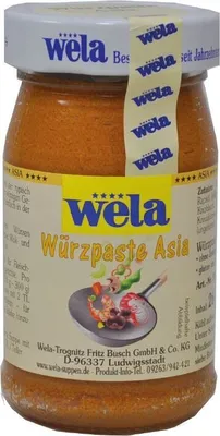 Produktbild von WELA - Würzpaste Asia 1/4 Glas à 260g