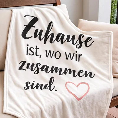 Produktbild von Wohndecke 130x160cm ( Weiß ), Kuscheldecke für Wohnzimmer, Flanelldecke als Geschenk, antistatischer Sofaüberwurf für Geburtstag, Valentinstag