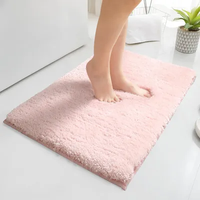 Image de Tapis de bain antidérapant 50x80 cm en microfibre, lavable en machine