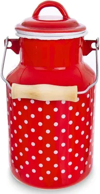 Produktbild von Orion Kanne Milchkanne emailliert retro 2l