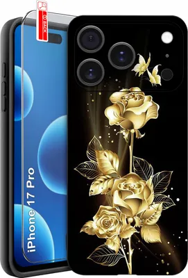 Produktbild von ETUI für iPhone 17 Pro | MUSTER | SILIKON-MATT-HÜLLE + GLAS 9H