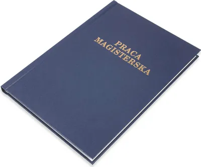 Image de O-Hard (A) bleu marine couverture de mémoire de maîtrise 1pc