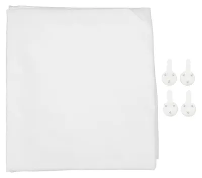 Image de Fond d'écran virtuel, opaque, pliable, fonds pour séances photo de portraits vidéo en studio, blanc