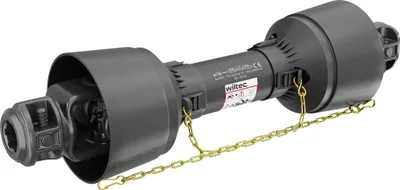 Image de Wiltec Arbre Transmission T4 cardan - longueur 520 mm / 2x 1 3/8" 6 dents / 460 Nm / 540 tr/min / 40 kW (55 CV) - Prise de force agricole