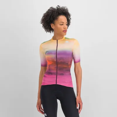 Immagine prodotto di Maglia da ciclismo a maniche corte SPORTFUL - FLOW SUPERGIARA - Rosa/Beige L
