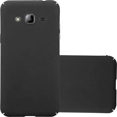Produktbild von Cadorabo Schutzhülle für Samsung Galaxy J3 2017 Hülle in Schwarz Etui Hard Case Handyhülle Cover