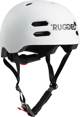 Produktbild von Rugged Skater + Stunt-Scooter Helm weiss S