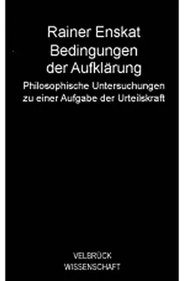 Imagen del producto de Enskat, R: Bedingungen der Aufklärung