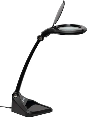 Produktbild von MAUL Lupenleuchte MAULiris LED 6.500 K dimmbar Standfuß schwarz