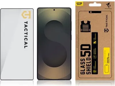 Image de Verre 5D Tactical Glass Shield pour Samsung Galaxy S25 Ultra Black