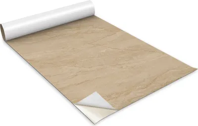 Produktbild von Selbstklebende Möbelfolie - Dekorationsfolie - Tischmöbel - Zuschneidbar - Sandsteinstruktur - 100 x 50 cm