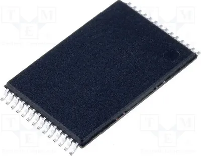 Imagen del producto de 1 x Memoria SRAM, 2,7-5,5V, 32kx8 bits, 55 ns, OP28, interfaz paralela, modelo AS6C62256-55STCN, tipo paralelo