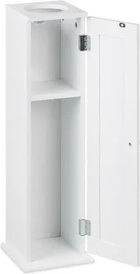 Produktbild von Schlanker Toilettenschrank mit 2 Einlegeböden