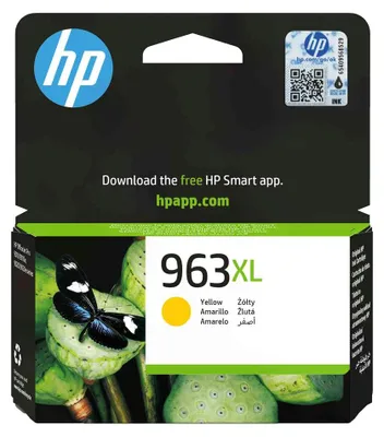 Produktbild von HP 963XL Gelb Original Druckerpatrone mit hoher Reichweite, Hohe (XL-) Ausbeute, Gelb, Tinte auf Pigmentbasis, 22,92 ml, 1 Stück(e), Einzelpackung