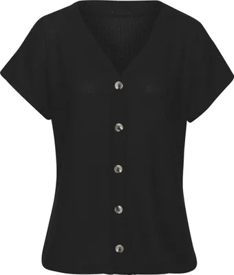 Produktbild von LASCANA Kurzarmshirt schwarz Größe 32/34