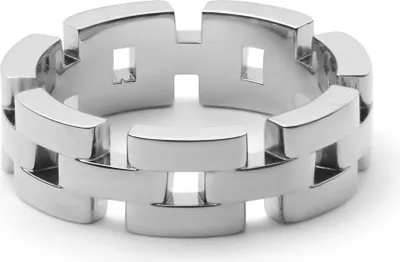 Image de Bagues Daniel Wellington Argent 14 Collection Link Jewelry - femme