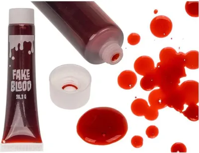 Produktbild von Künstliches Blut für Halloween - ein Geschenk für Horror- und Verkleidungsliebhaber