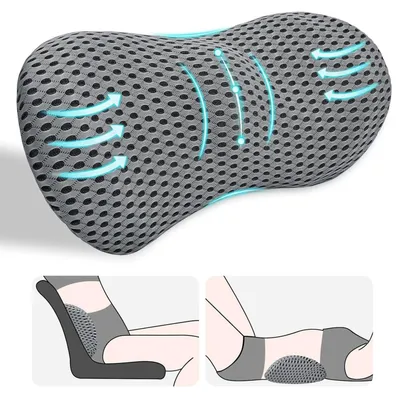 Image de Coussin lombaire ergonomique pour soutenir le bas du dos