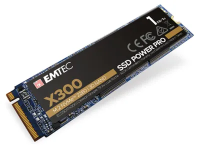 Produktbild von Emtec X300, 1 TB, M.2, 2500 MB/s
