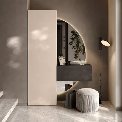Image de Faicchio - Meuble d'Entrée, 123x30x186h cm Crème, 15 Paires  Italy