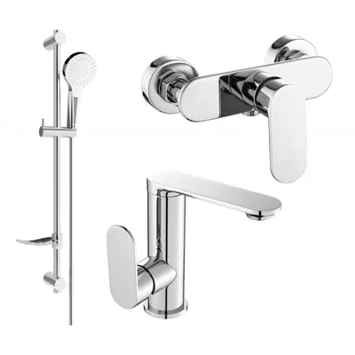 Obrázek produktu pro Mexen Milo DF05 sptchová sada, Chromovaná - 713054DF05-00