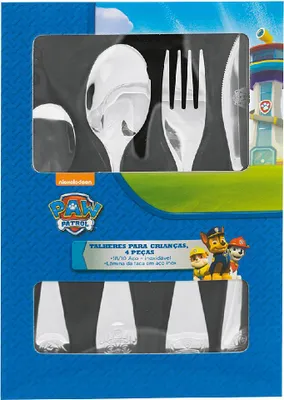 Produktbild von P:OS Zestaw sztućców dla dzieci Paw Patrol 4 szt