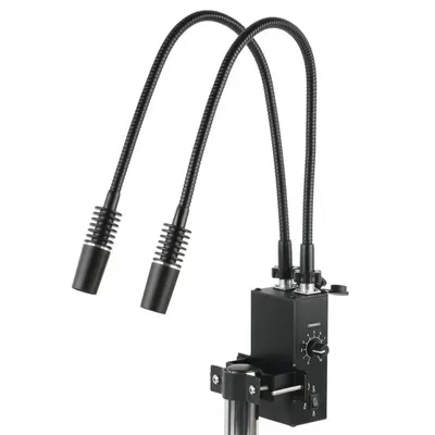 Produktbild von Mikroskop LED-Schwanenhalslicht, 6W Leistung, 6500K Kaltweiß, 2 in 1-a