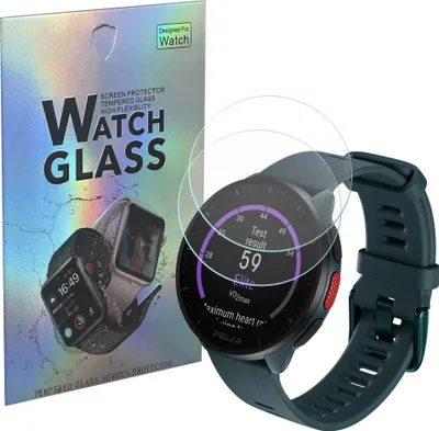 Image de Verre trempé pour Polar Pacer / Pacer Pro [2 pièces] Verre de protection en verre trempé verre blindé film de protection d'écran verre blindé Phonillico®