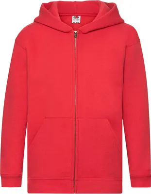 Produktbild von Fruit of the Loom Kids' Premium Hooded Sweat Jacket