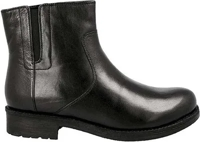 Obrázek produktu pro Geox NEW VIRNA dámské kožené boty černé zateplené boty na zip 37