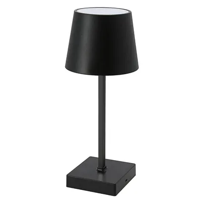 Produktbild von Tischleuchte mit Touchfunktion Warmweiß USB Nachttischlampe Schwarz Aufladbar Helligkeit regulierbar Schreibtischlampe Dimmbar