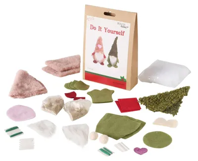Produktbild von DIY Dekorationsset, 2 Zwerge, 22 cm