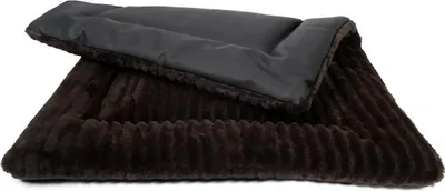 Image de TrendPet Harmony Flex - Couverture moelleuse et chaude avec dessous résistant à la saleté pour chiens et chats Flex marron 50x35